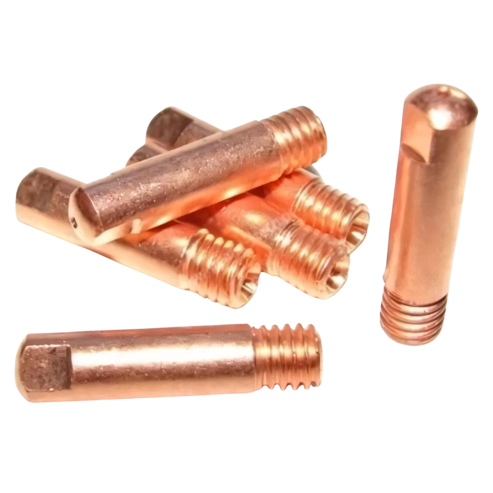 KOŃCÓWKA PRĄDOWA M6X25 (MB15) MIG/MAG - 50 sztuk - obrazek 3