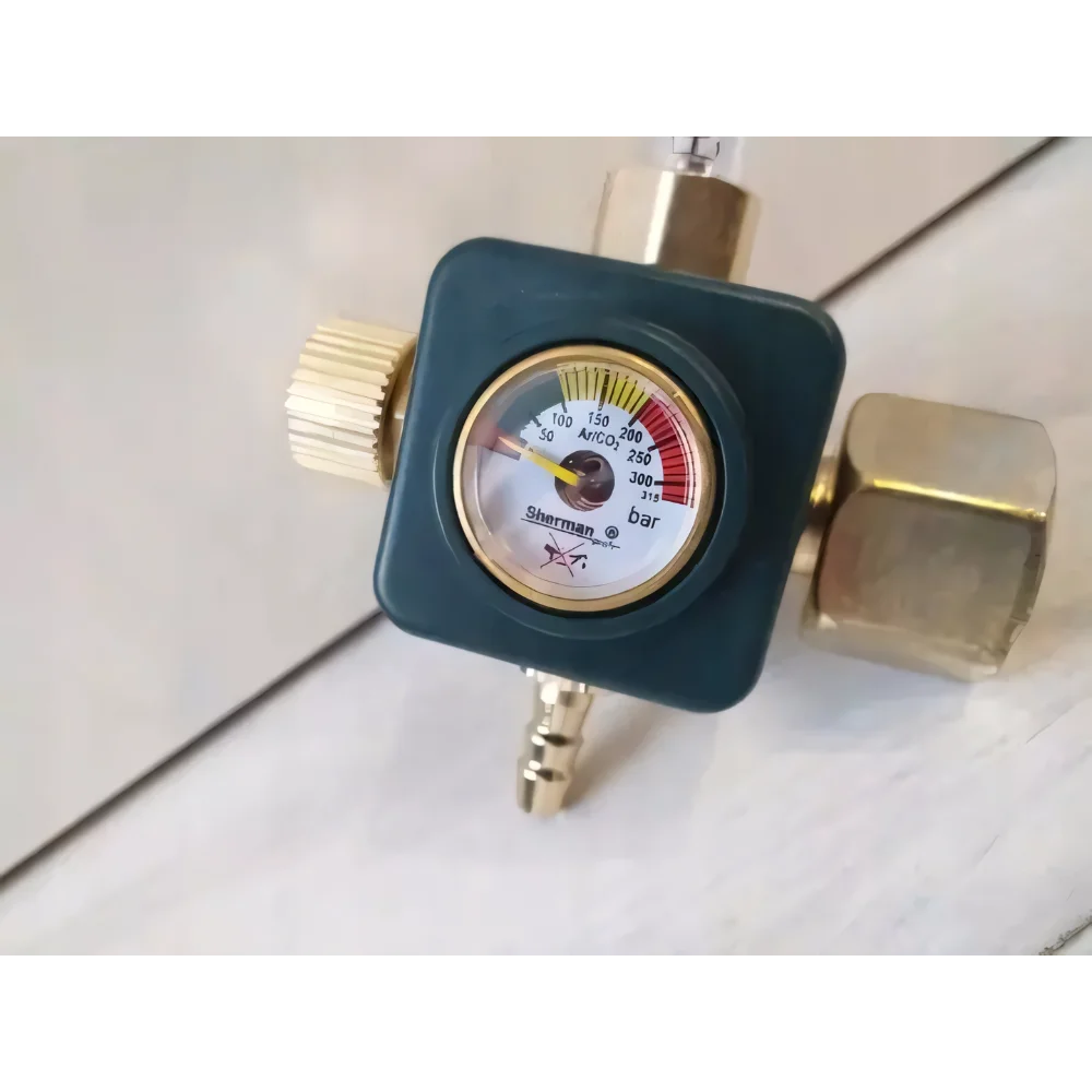 REDUKTOR ARGON CO2 Z ROTAMETREM MINI marki SHERMAN