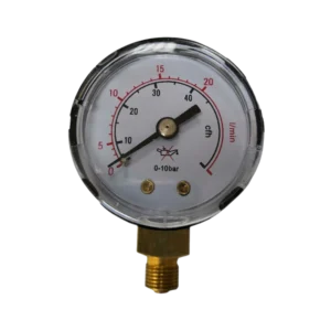 MANOMETR do reduktora MINI ARGON CO2 0-20 bar GWINT 1/8
