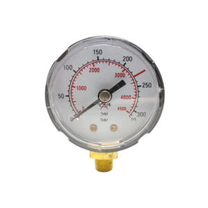 MANOMETR do reduktora MINI ARGON CO2 0-315 bar GWINT 1/8
