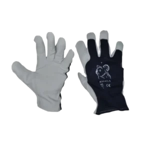RĘKAWICE OCHRONNE ROBOCZE WZMACNIANE SKÓRĄ model KOALA