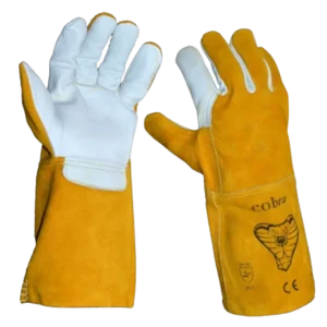 RĘKAWICE SPAWALNICZE SKÓRZANE COBRA KEVLAR TIG