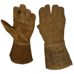 RĘKAWICE SPAWALNICZE LION KEVLAR SKÓRA BYDLĘCA!!