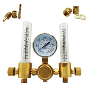Reduktor butlowy z dwoma rotametrami do Argonu i Co2
