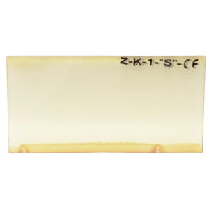 Szkło do maski żółte ANTYODPRYSKOWE 50x100mm